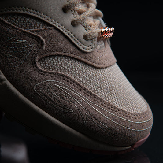 SWDC W NIKE AIR MAX 1 / PARTICLE BEIGE-RUST PINK-LIGHT BONE